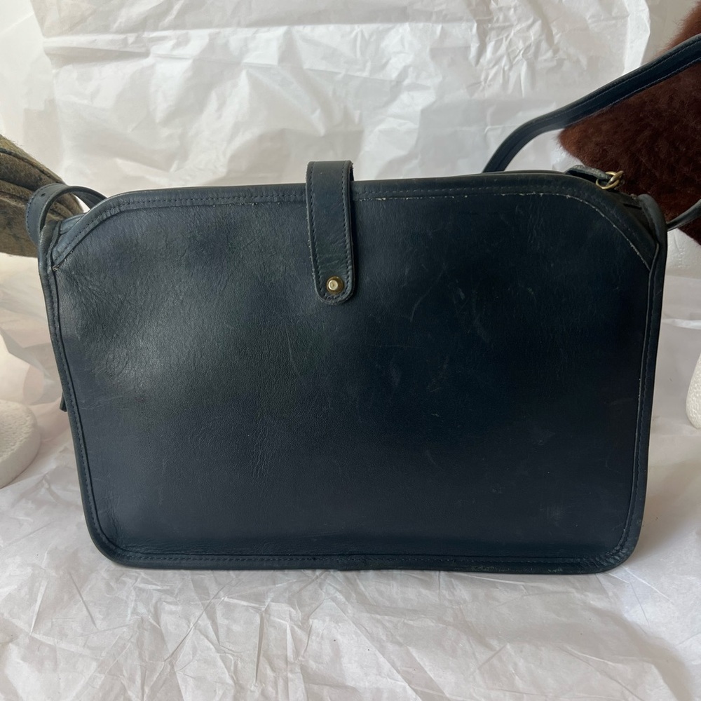 RARE VINTAGE DIANE VON FURSTENBERG  LEATHER BAG - Picture 4 of 16